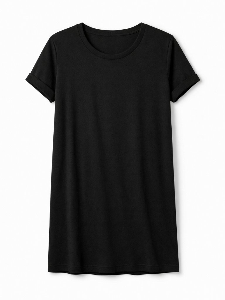 Cotton:On Black Tshirt Dress | Women’s Large